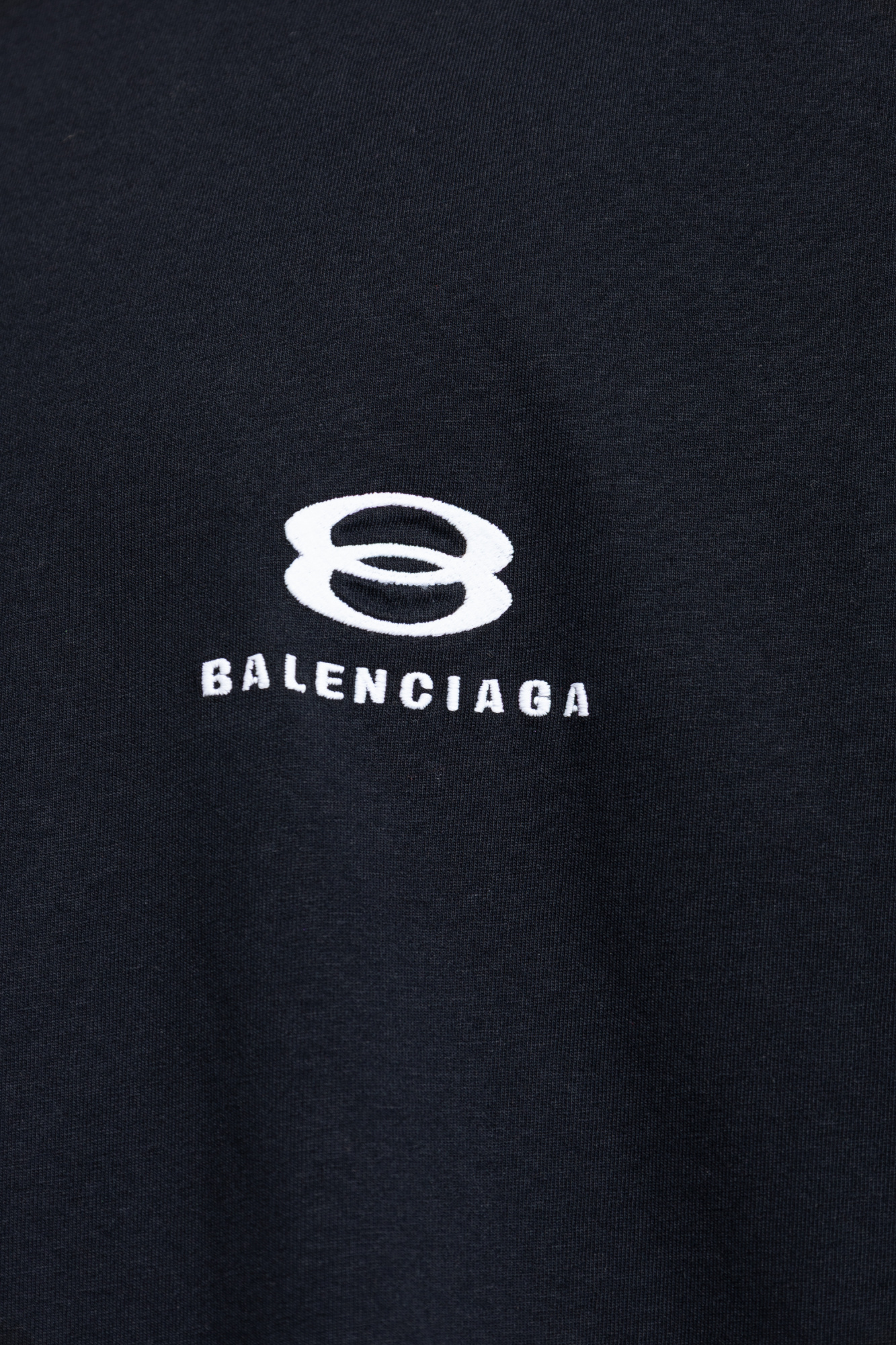 【BALENCIAGA】l Logo T-Shirt Balenciaga logo-tape T-shirt | Black | FARFETCH PL